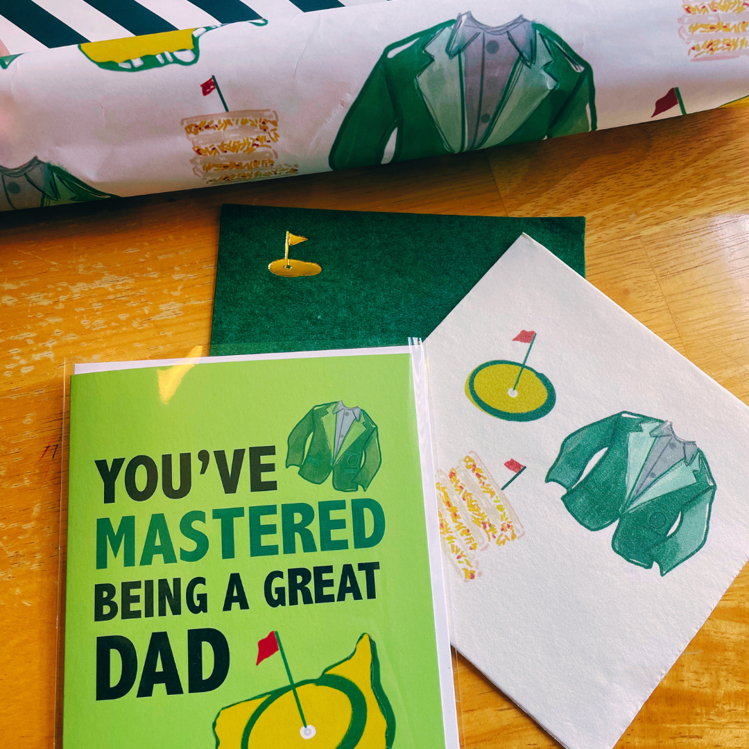 Hey Y'all Party - Wholesale Disposable Napkin - Golf Golfing Gold Foil Party Napkins2