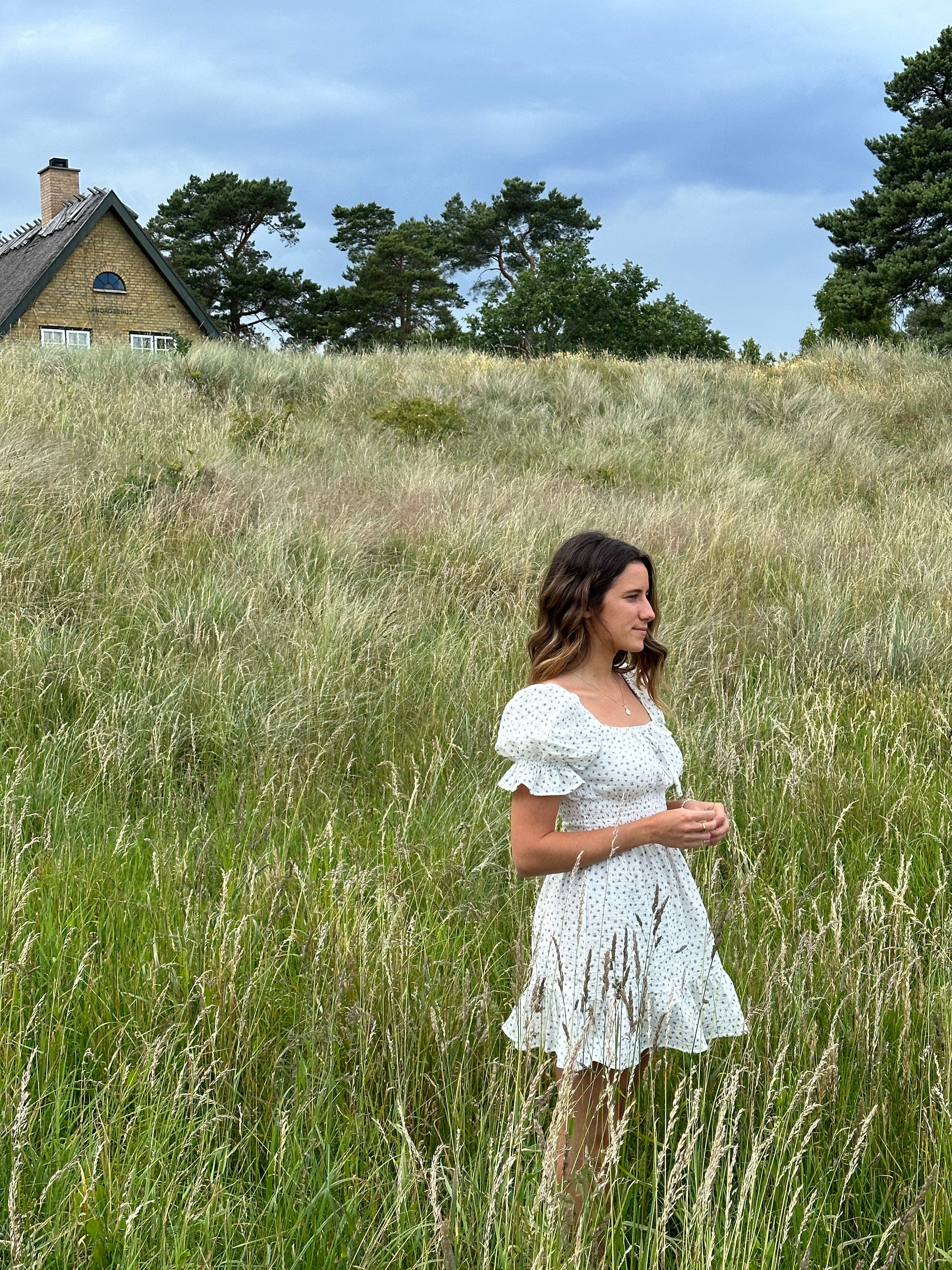 White Freya Dress (limited edition) for wholesale on Faire5