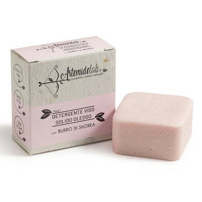 Oily solid facial cleanser for wholesale by Artemidelab