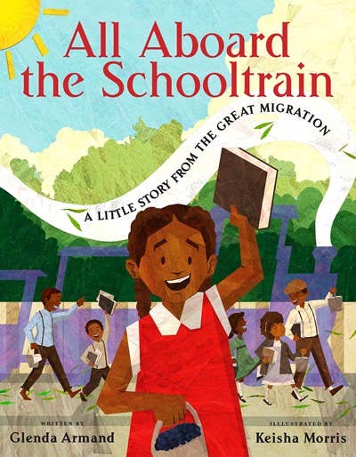 Scholastic - Wholesale Preschool Book (3-5) - All Aboard The Schooltrain: A Little Story From The Great Migration0