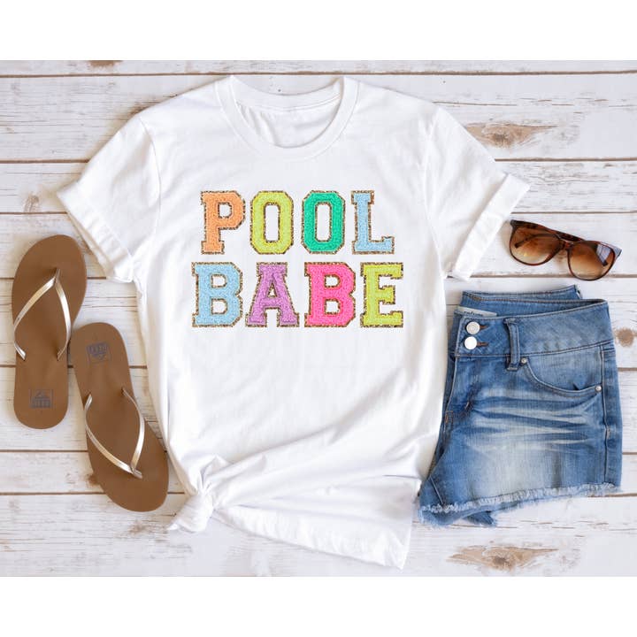 Pool Babe Shirt voor wholesale door Wild & Untamed Designs