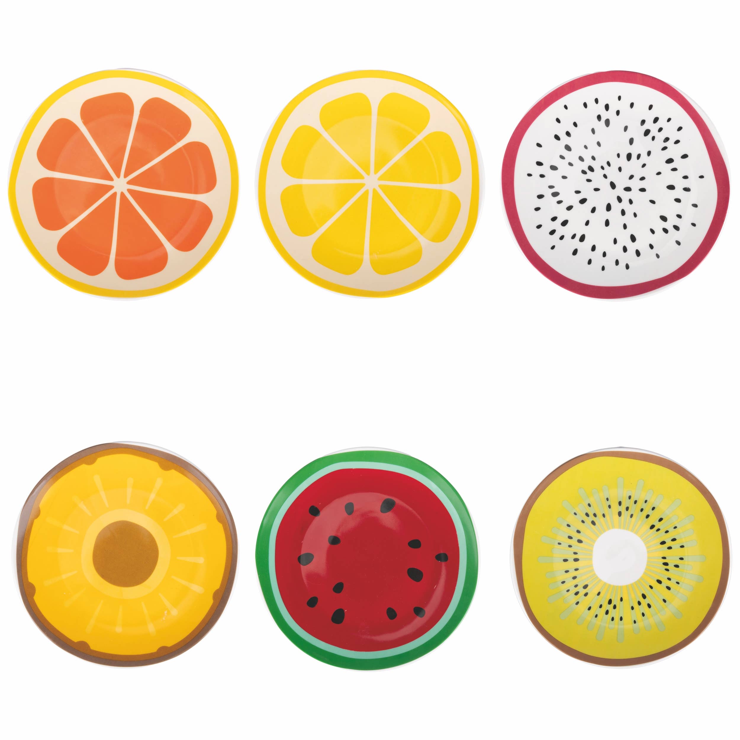 VdE Tivoli 1996 - Vendita all'ingrosso Piatto - Fruit Life Piatto Frutta 6 ASS.0