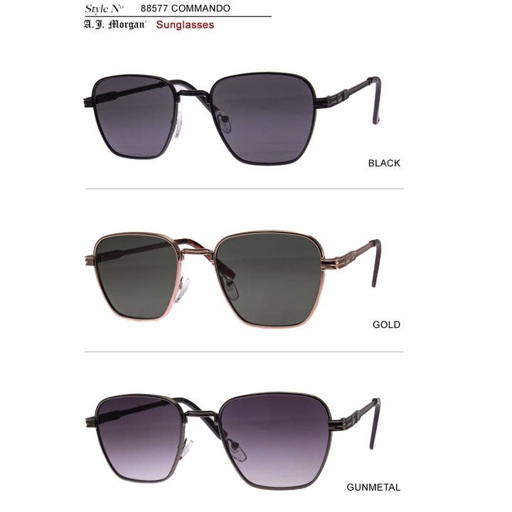 A.J. Morgan - Wholesale Sunglasses - Unisex - COMMANDO - SUNGLASSES
