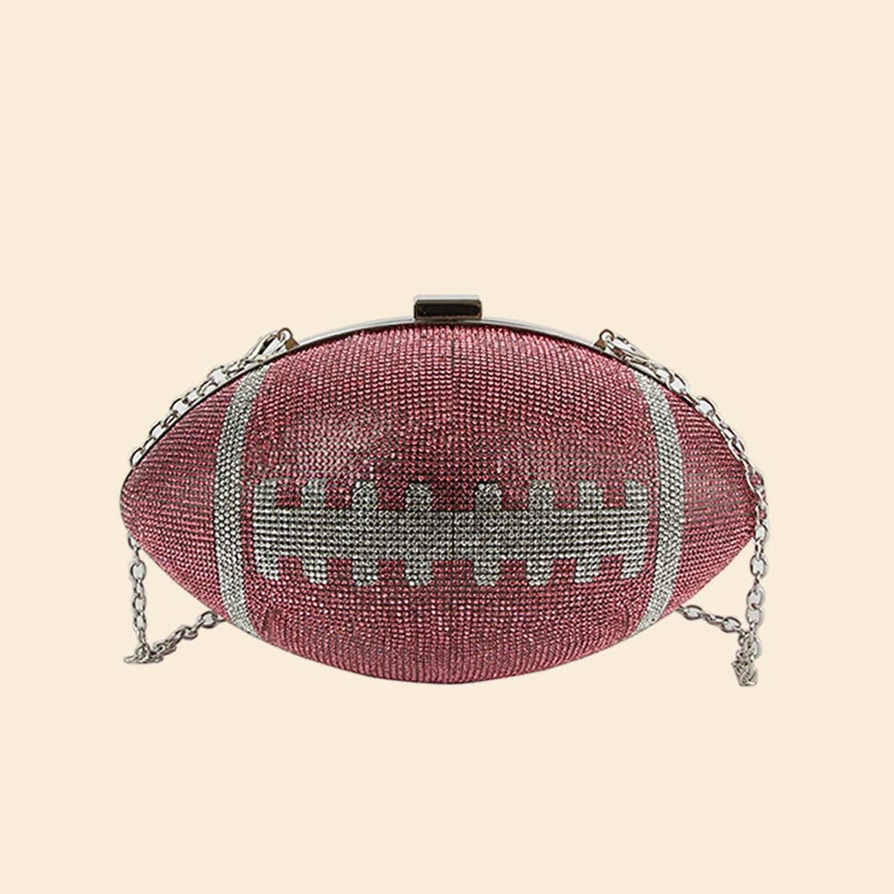 Anarchy Street - Vente Pochette – femme - Pochette de football incrustée de strass7