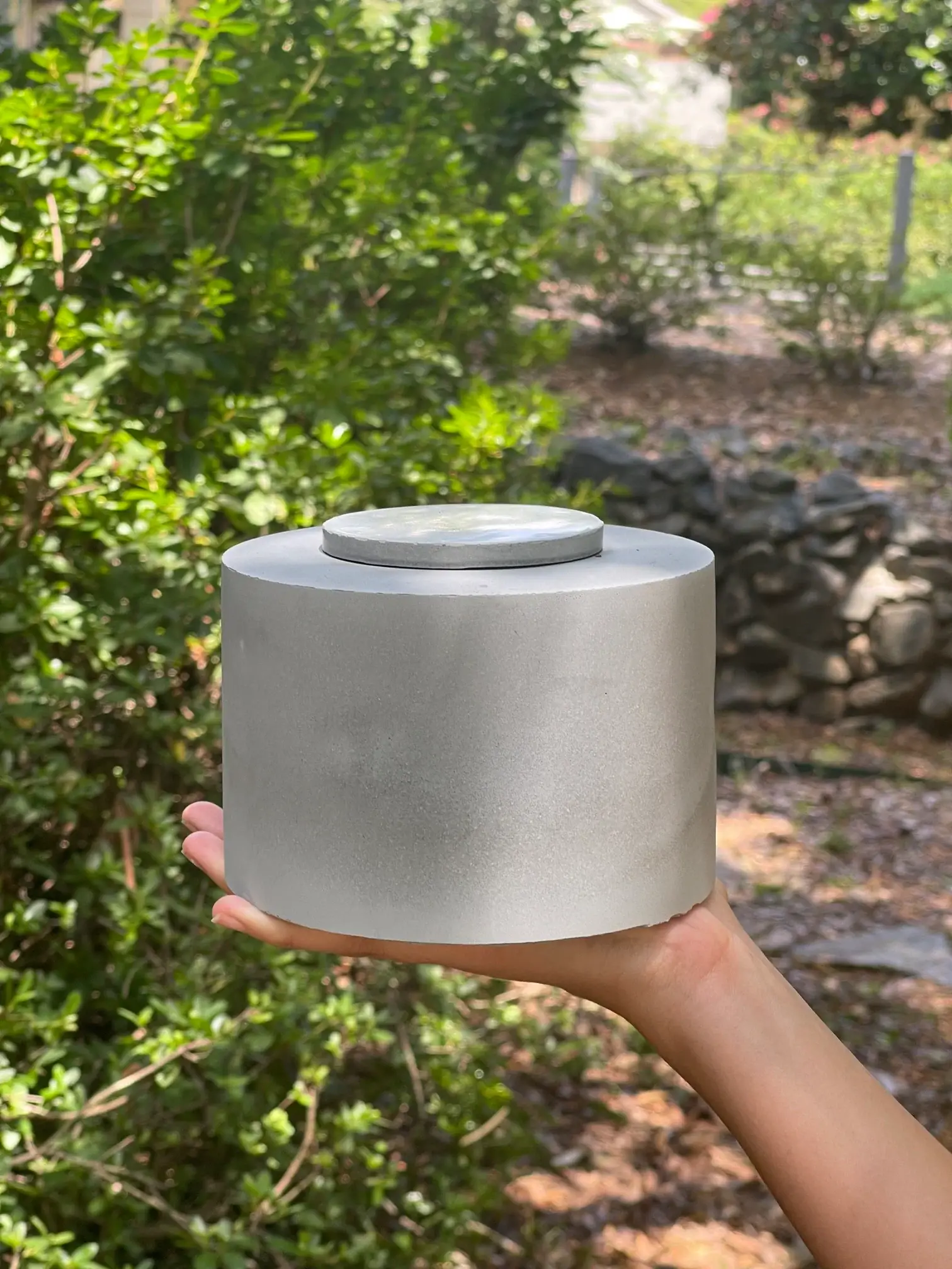 Queen City Crete - Venta al por mayor Fosos para fuegos - Cuenco de fuego para mesa de concreto6