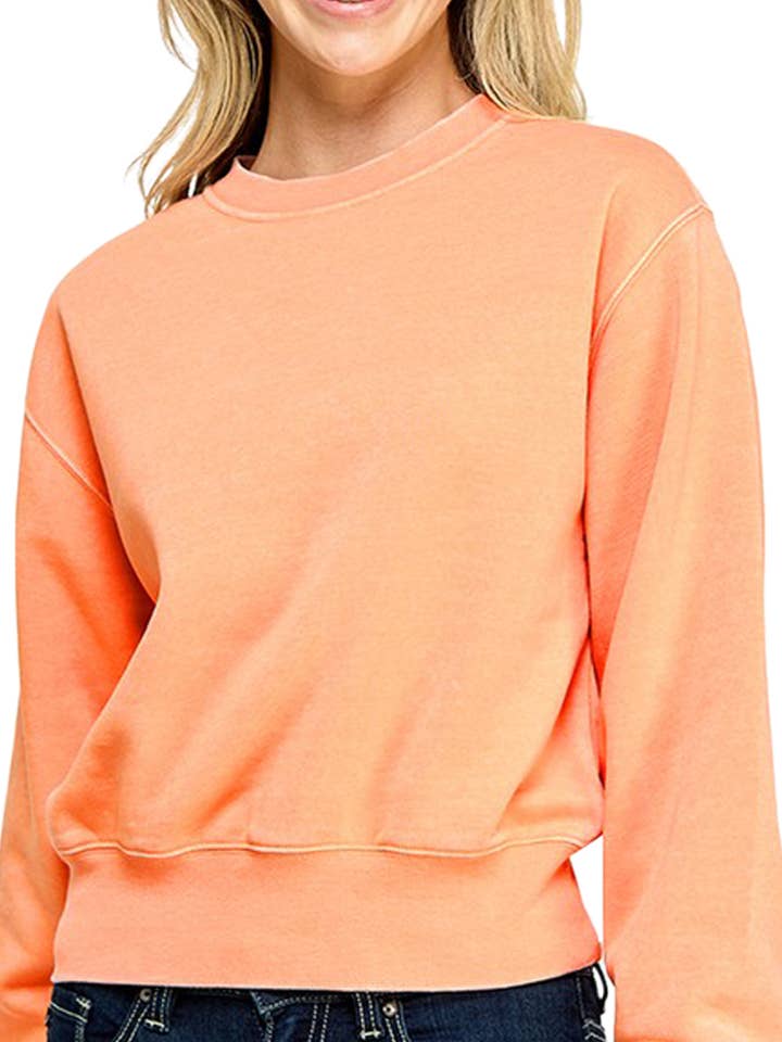 Basic Burnout Fleece Sweatshirt and other Purchase Wholesale burnout sweatshirt. Free Returns & Net 60 Terms on Faire trending on Faire.