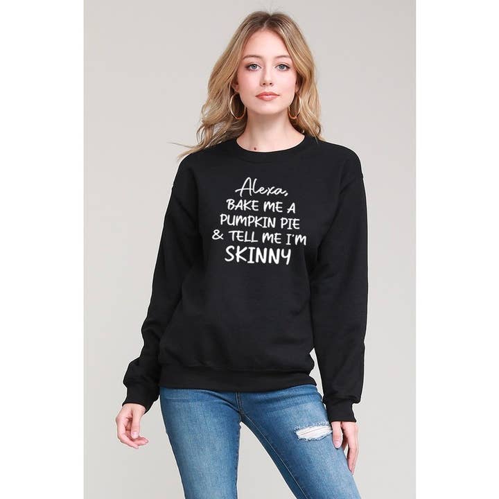 Clothing of America - Vente Sweat-shirt à imprimés – femme - SWEAT-SHIRT GRAPHIQUE ALEXA