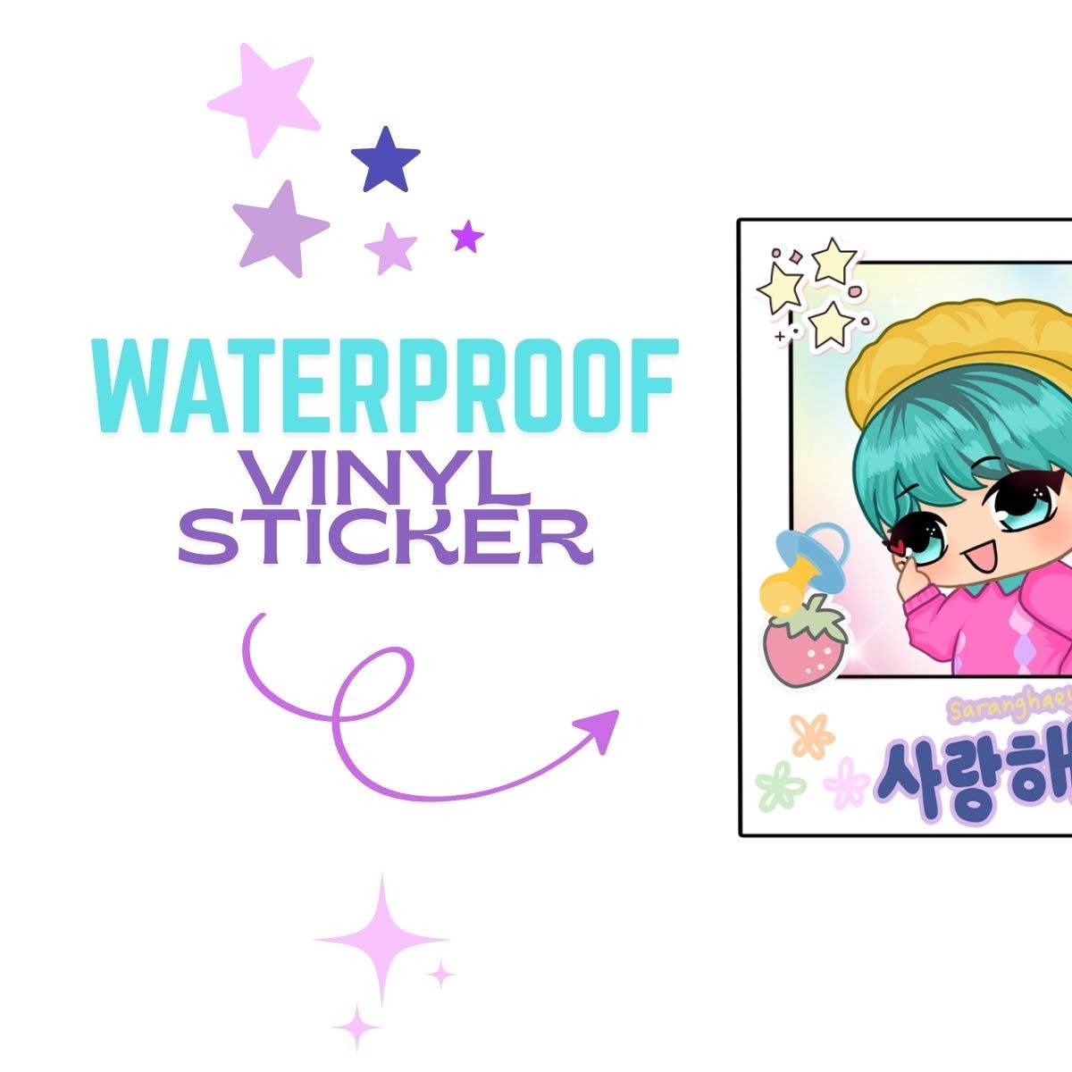 Naytendo – Engroshandel Klistermærke – Baby Vinyl Klistermærke1