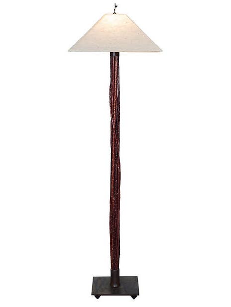 Lampadaire Breeze en cèdre 59 po pour la vente par Sekoya Originals