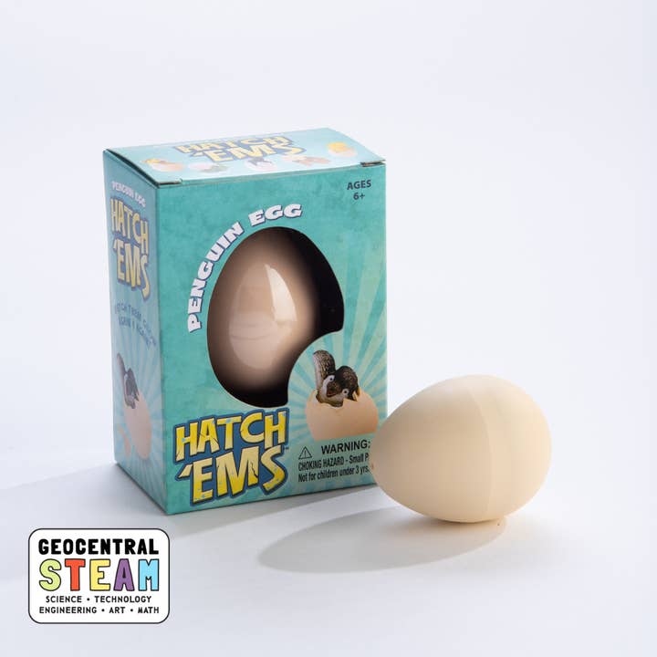 Penguins (Mini Hatch'ems) | Watch them Grow! for wholesale by GeoCentral