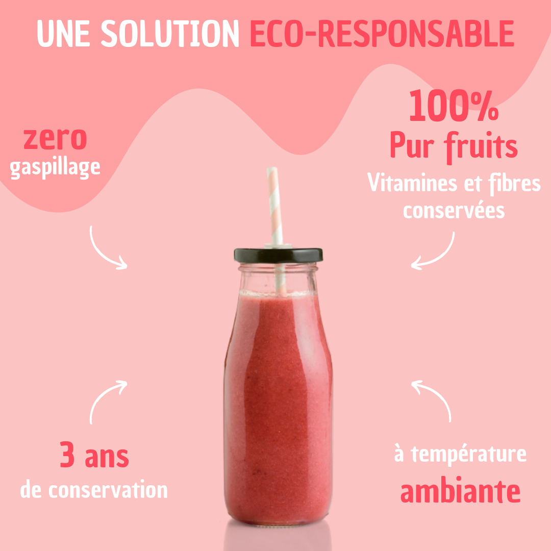 Natural Food Innovation - Wholesale Powdered Health Drink - BULK Pink - Smoothie Preparation2