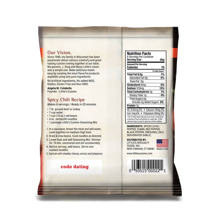 Little's Cuisine - Wholesale Retailer Display - Food & Drink - Filled Best Sellers Shipper8