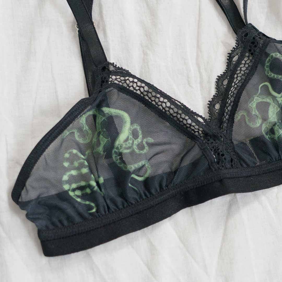 jadesnakes Obsidian Jade Snakes Bralette for wholesale on Faire3