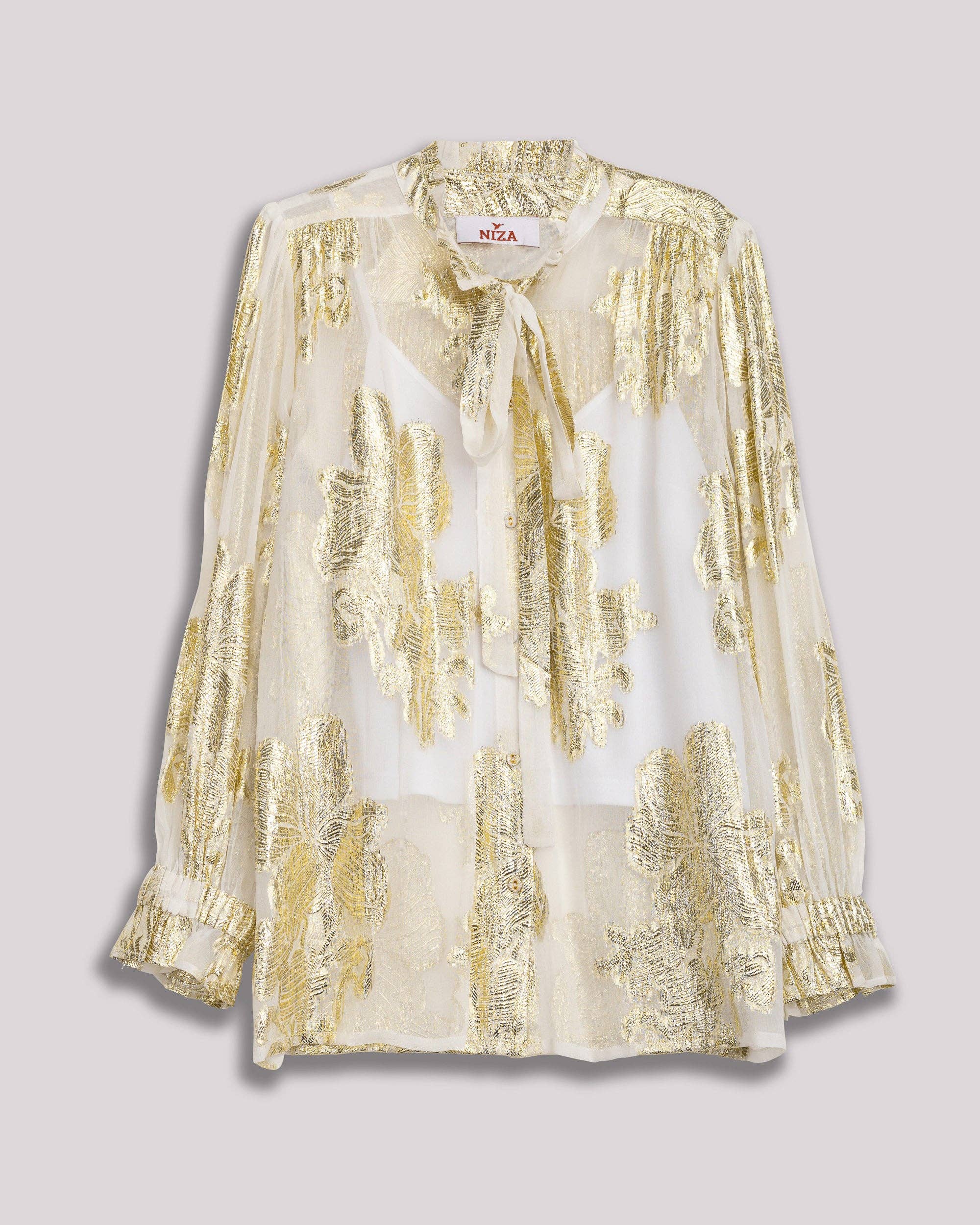 NIZA - Wholesale Blouse - Women's - White blouse for women Senia6