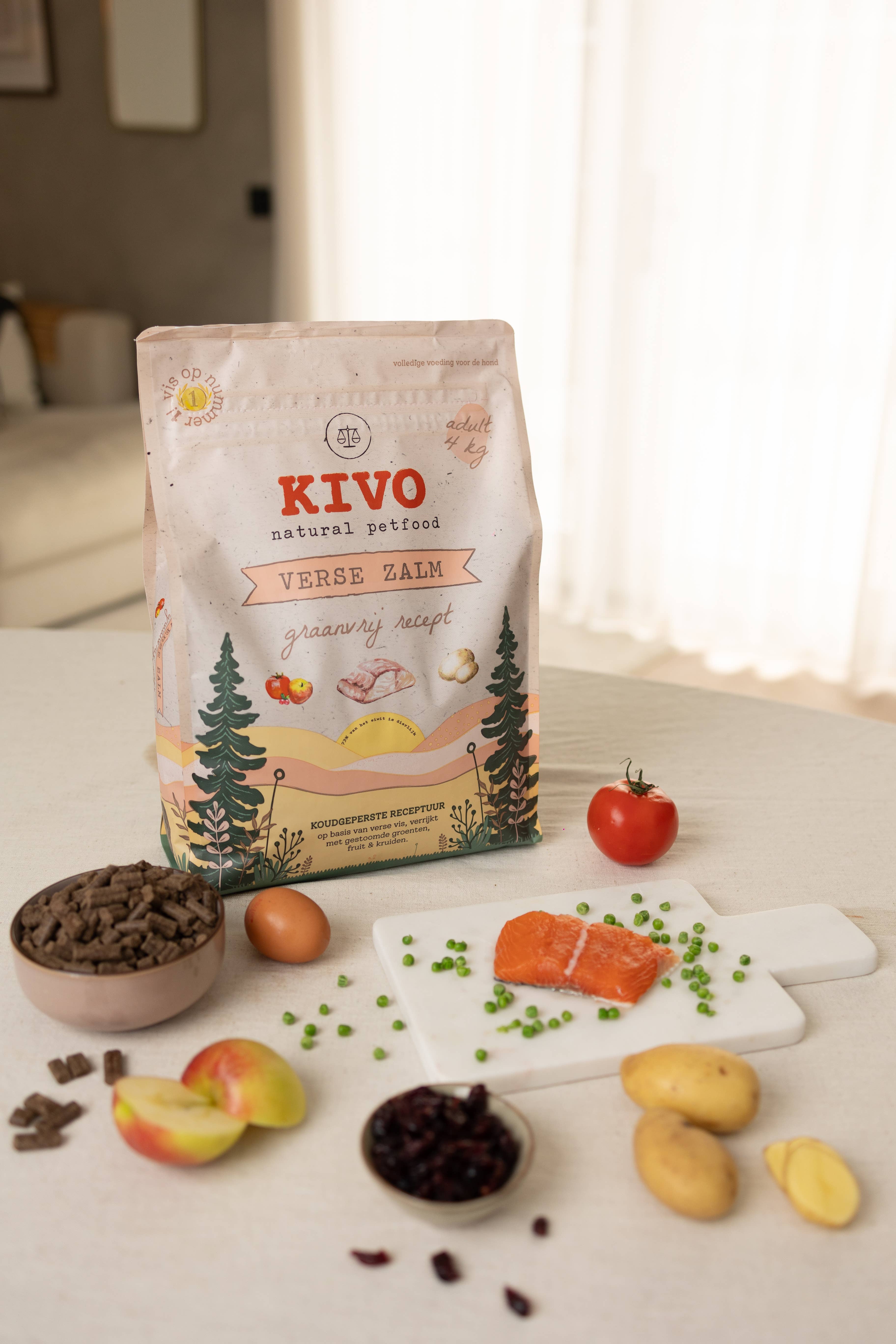 Kivo Petfood - Venta al por mayor Comida - Perros - Salmón fresco prensado en frío sin cereales3