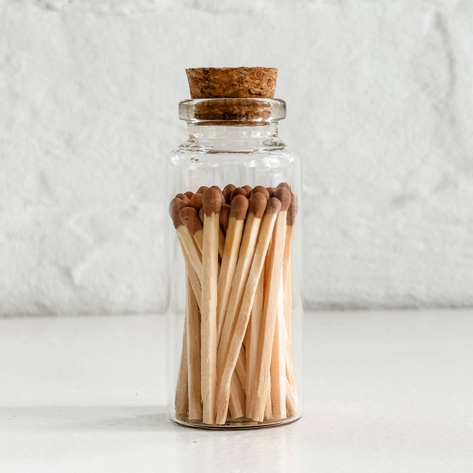 Moonlight Makers – wholesale Matches – Fancy Safety Matches Glass Vial - 8 Colors - 40 matches MV401