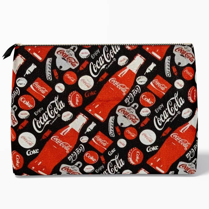 NONA PAPALLONA - Wholesale Toiletry Bag - Women's - Coca cola toilet bag