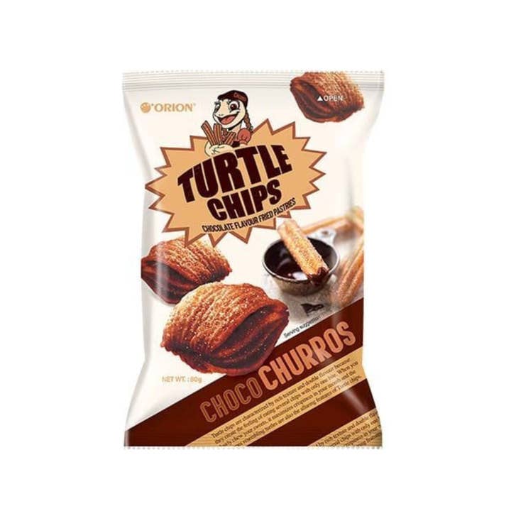 utoppa GmbH - Wholesale Chips - Orion Turtle Chips Choco Churros 80 g