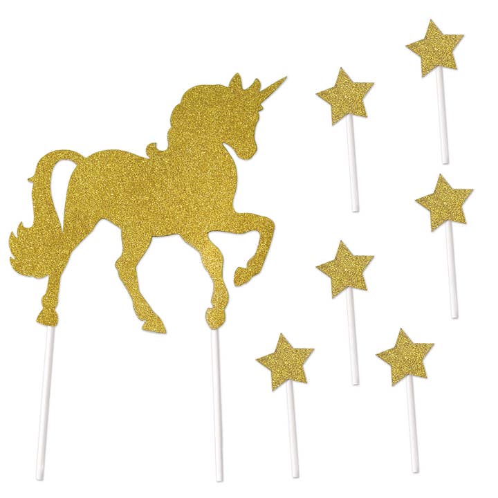 Beistle - Wholesale Cake/Cupcake Topper - Unicorn Cake Topper