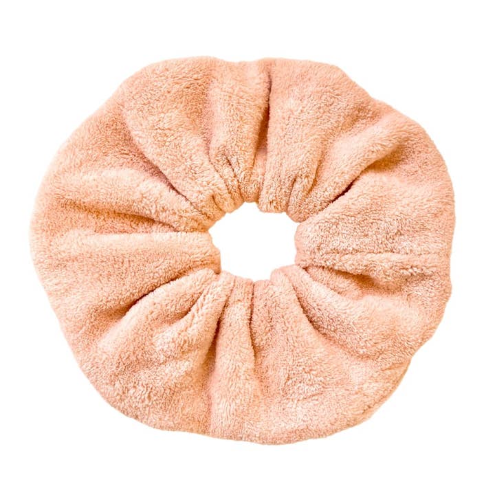 PEACH - Microfiber Towel Scrunchie for wholesale by Beyond Scrunchies