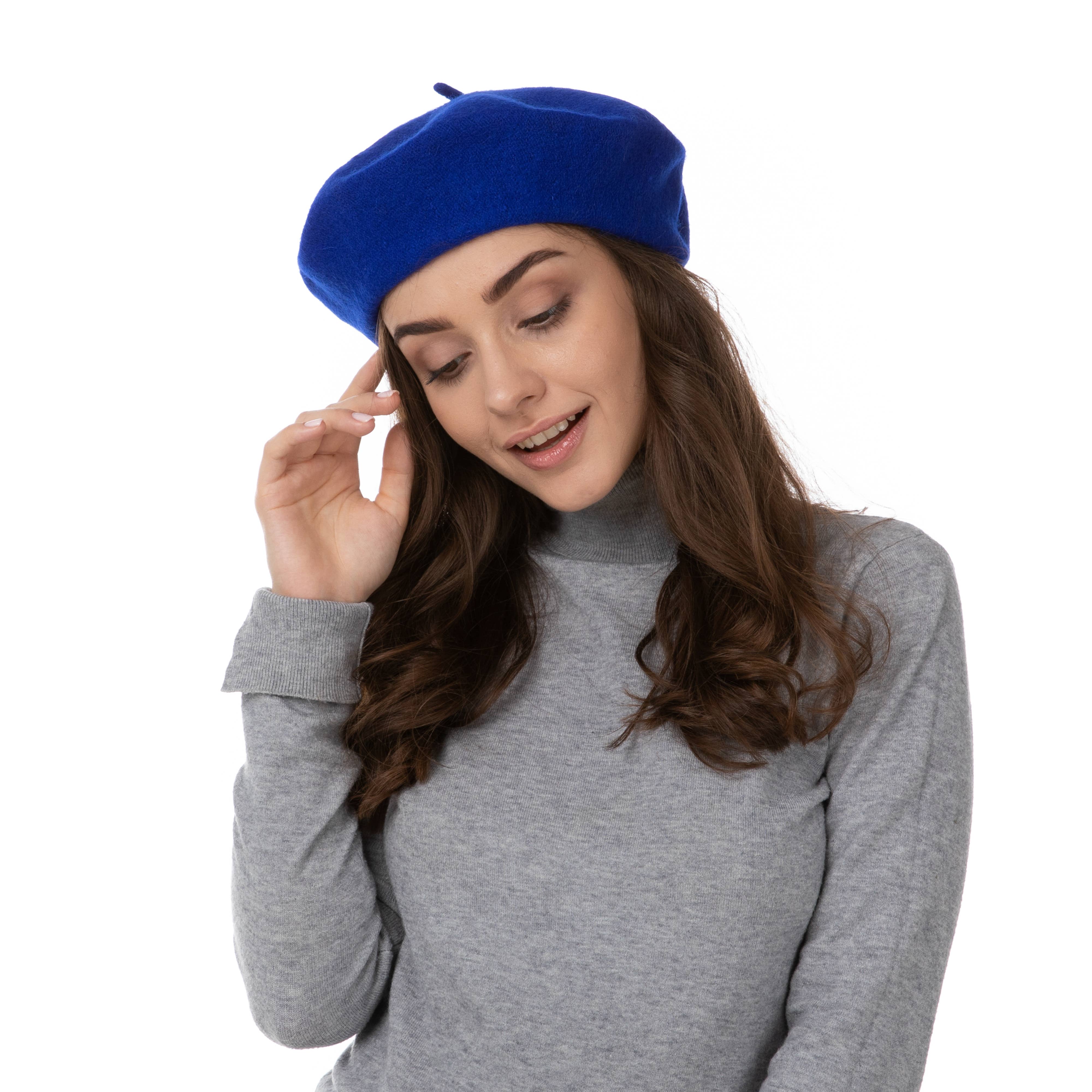 Stylex Party – wholesale Beret – Women's – Beret Hat Wool Autumn Women French Beret Winter Cute5