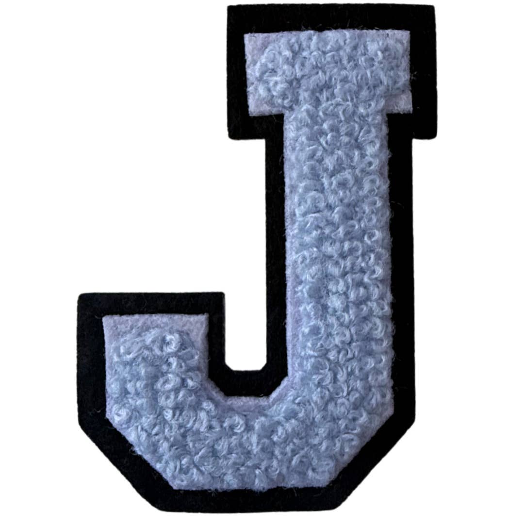 Patch Points - Wholesale Patch - Baby Blue Varsity Letter Sticker & Iron On9