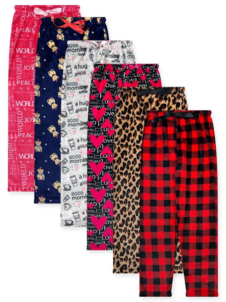 Chase USA International - Wholesale Lounge Sweatpants/Joggers - Women's - Ladies’ Micro Polar Lounge Pants #10X