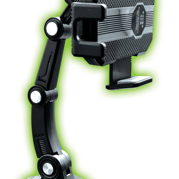 Novelty Brands - Wholesale Phone/Tablet Stand - Gadget Gear Suction Based Adjustable Phone Mount - 4/Display3