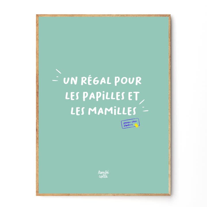 THE COLOURED POSTER THAT TITILLATES 18x24 for wholesale by Touché Collé