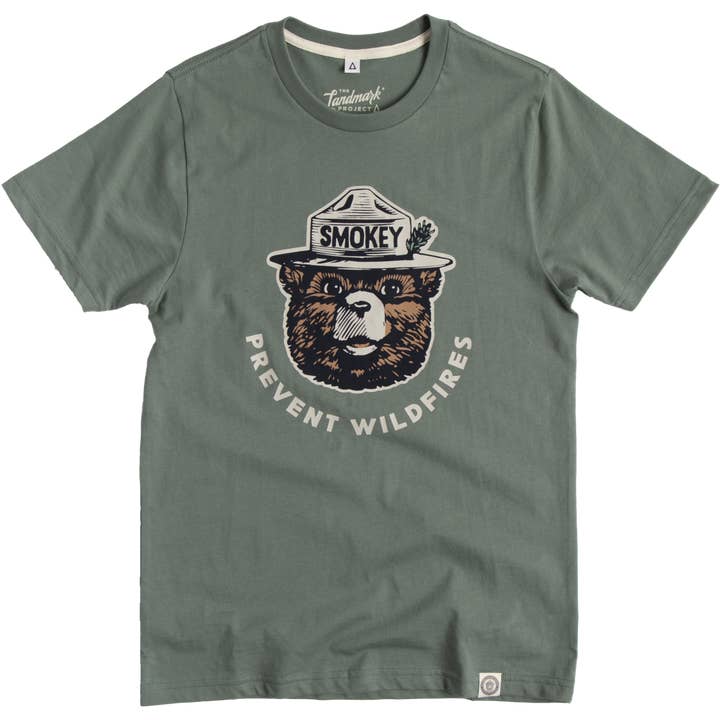 Smokey Retro Unisex Kortærmet T-shirt for engroshandel hos The Landmark Project