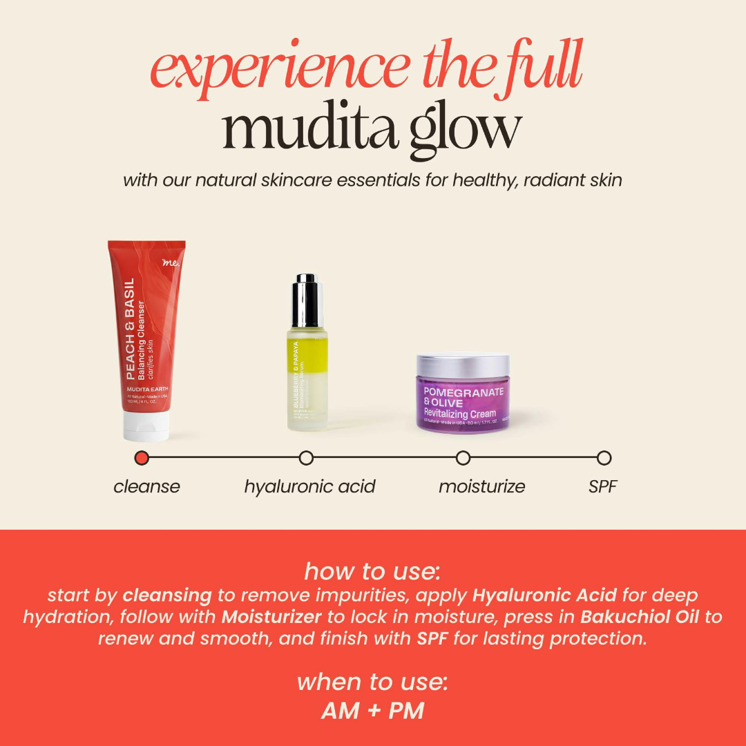 VIAI Beauty – wholesale Facial cleanser – Peach & Basil Balancing Face Cleanser4