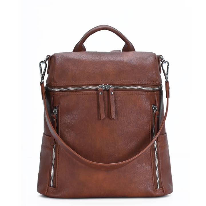 Sienna Utilitarian Shoulder Backpack Purse and other Purchase Wholesale mms251. Free Returns & Net 60 Terms on Faire trending on Faire.