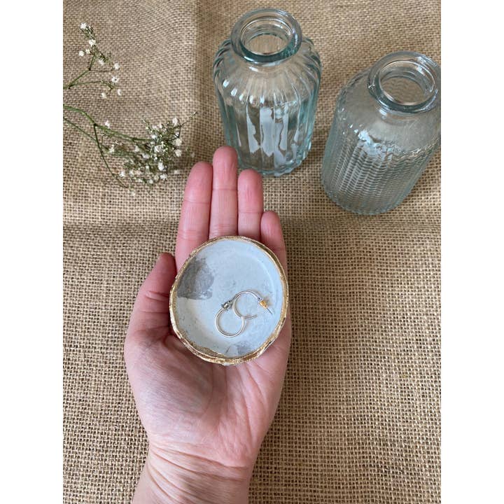 Amberleigh Home Crafts – Engroshandel Smykkeskål – Marmor effekt Trinket Dish | Ring parabol | Smykker fad med