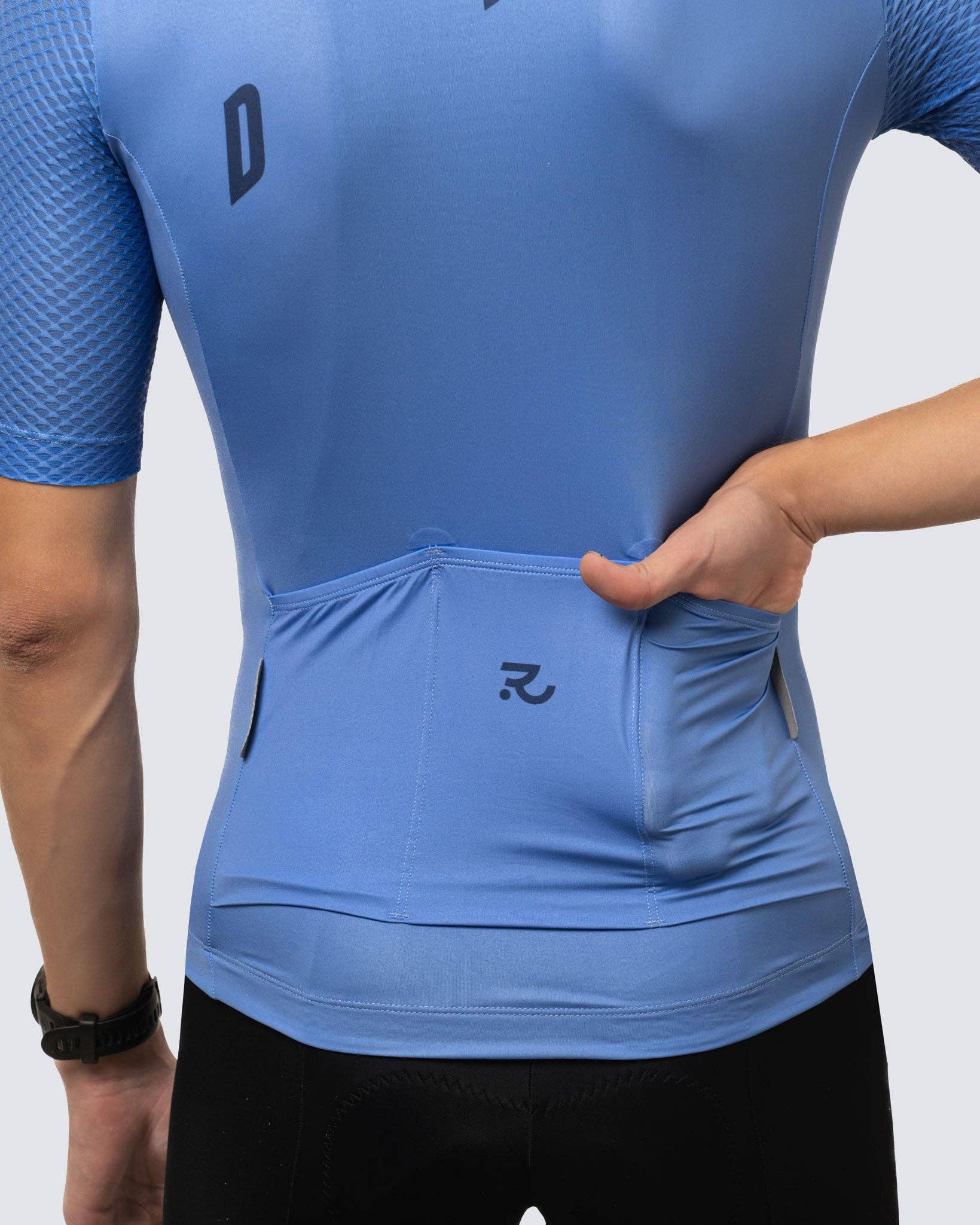 Down The Road - Wholesale Athletic Top - Men's - Men's Paceline Jersey - Vivid Blue5