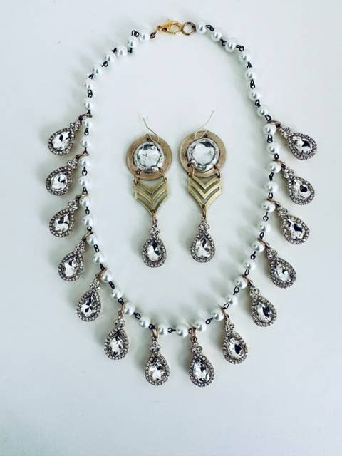 GLAM GLAM NECKLACE for wholesale by Michelle DaRin Jewelry