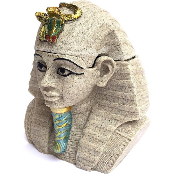 OMA - Eclectic Home - Wholesale Jewelry Box/Organizer - Egyptian King Tut Pharaoh Jewelry Trinket Keepsake Box