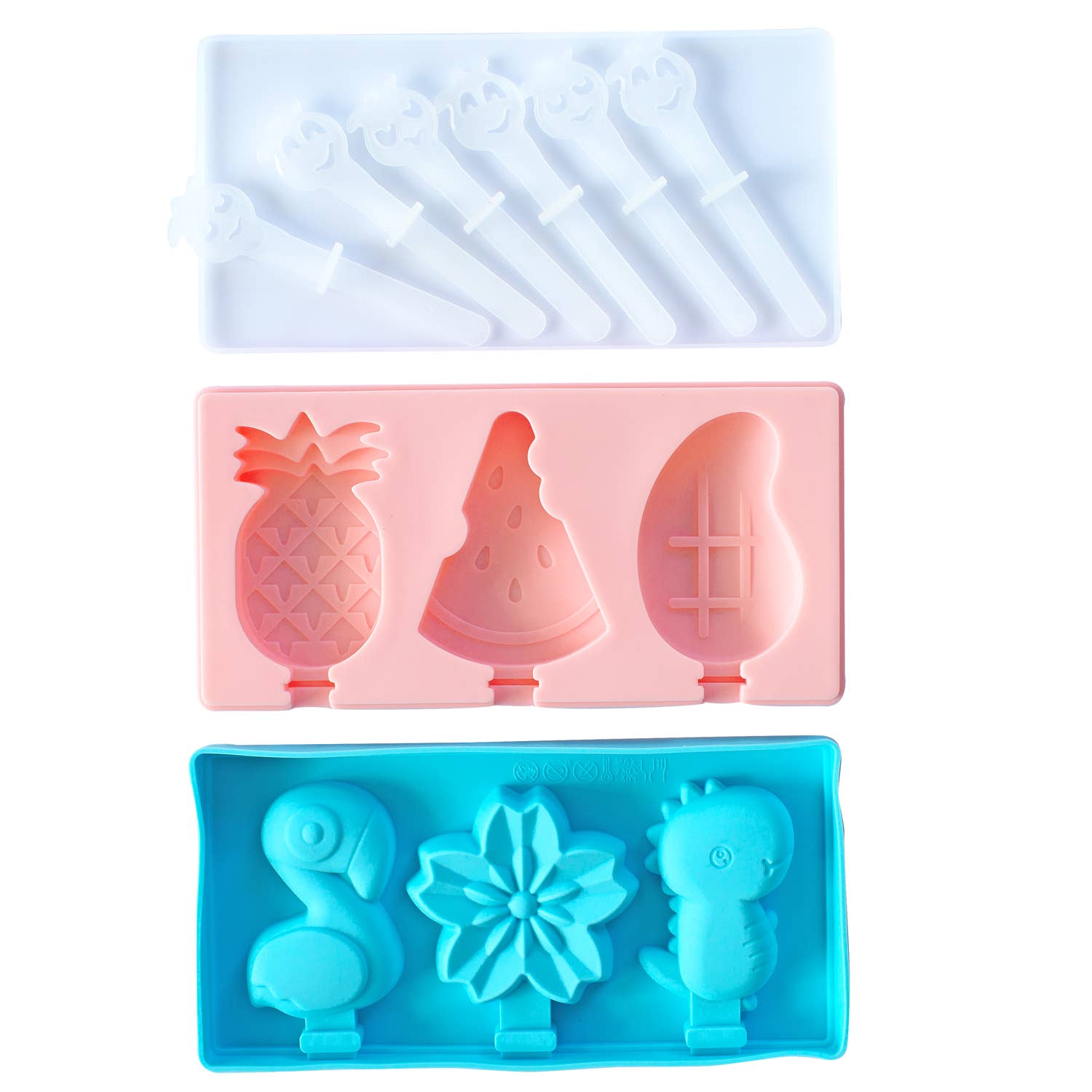 Lelaffet - Wholesale Chocolate/Candy Mold - Popsicles Molds, Silicone Popsicle Molds For Toddlers 7