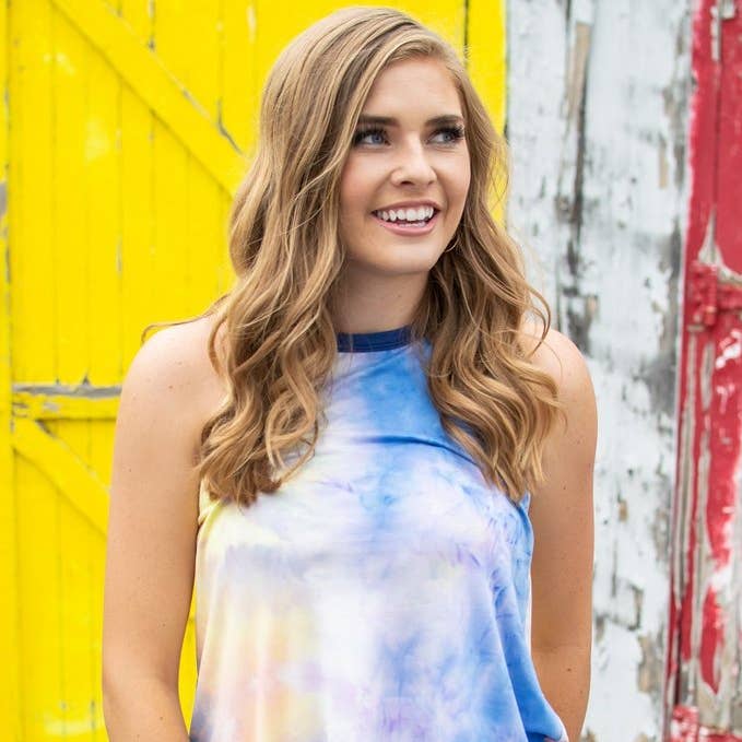 Rocker Tank | Tie Dye at Dusk 🇺🇸 for wholesale by Rogue Society Apparel®️