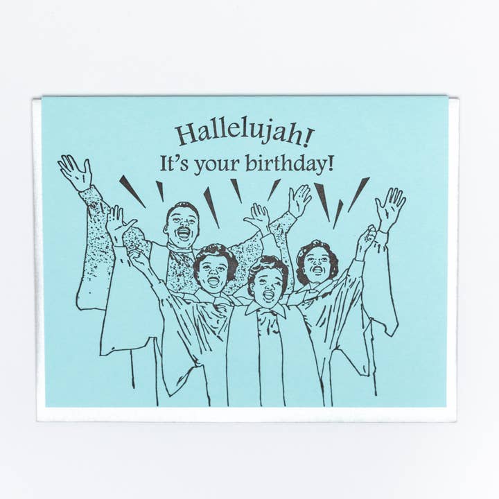 Lady Pilot Letterpress - Wholesale Birthday Card - Gospel Birthday Greeting Card
