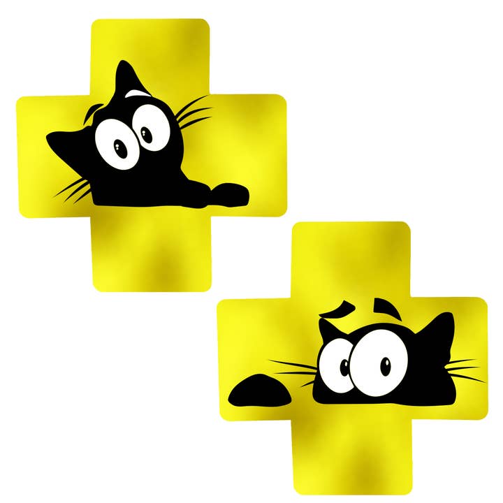 Kitty Nipple Cover Pasties for wholesale by Niptees