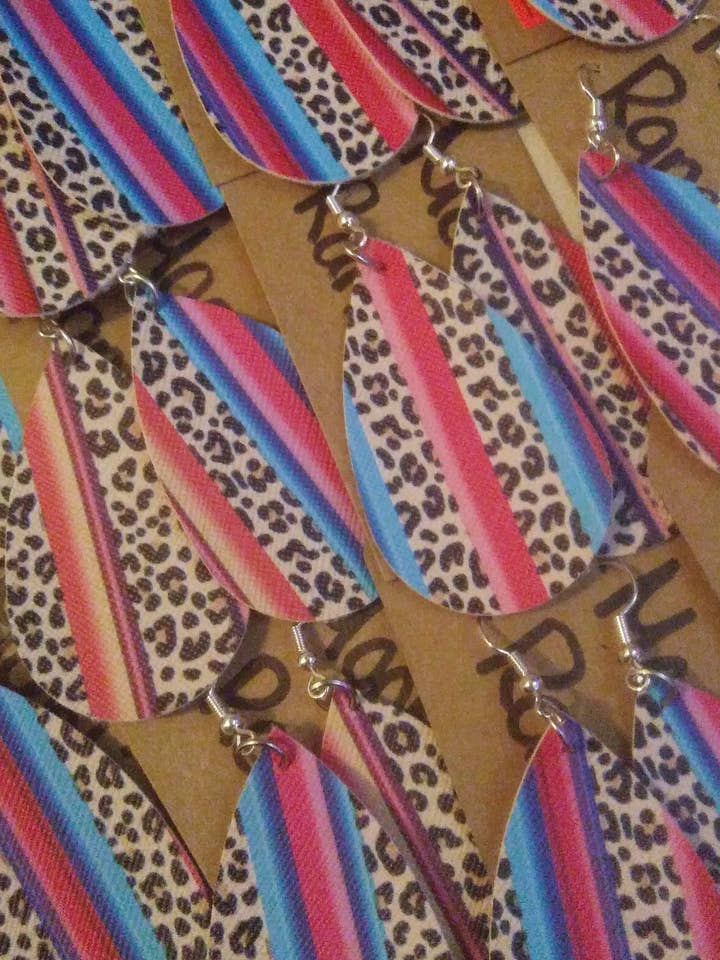 Cheetah serape for wholesale by Moonlit Ranch