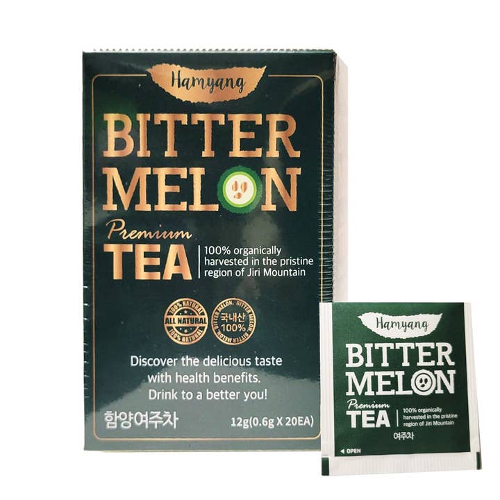Thé de Melon Amer Premium 100% Bio de Hamyang (20 Sachets/Boîte) pour la vente par KPurity