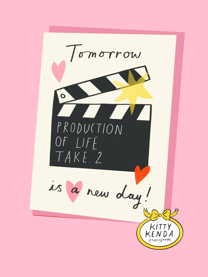 Take Two Encouragement Card for wholesale by Kitty Kenda Papergoods