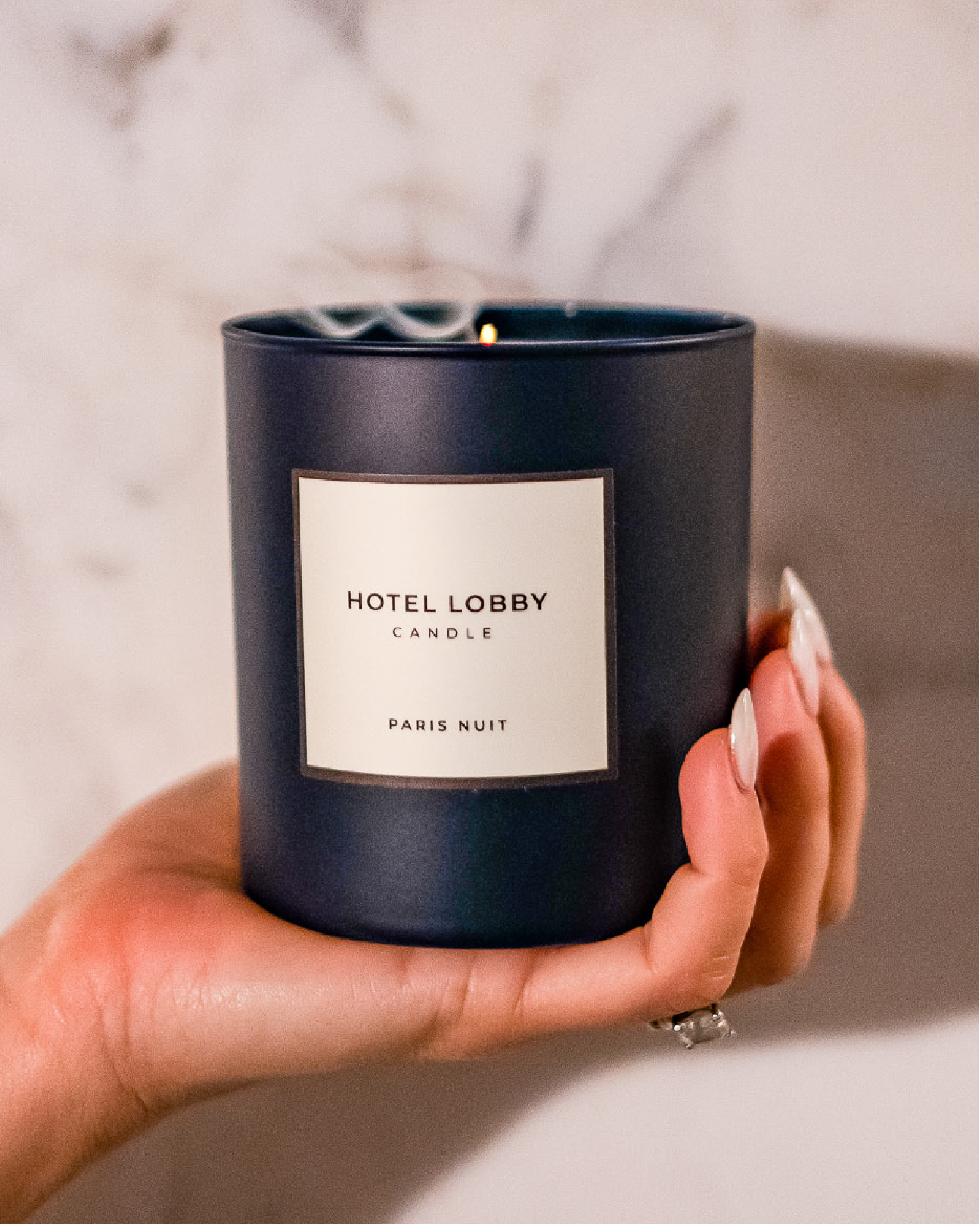 Hotel Lobby Candle - Wholesale Jar/Filled Candle - Paris Nuit - Luxury Fall Scented Candle - 9.75 oz2