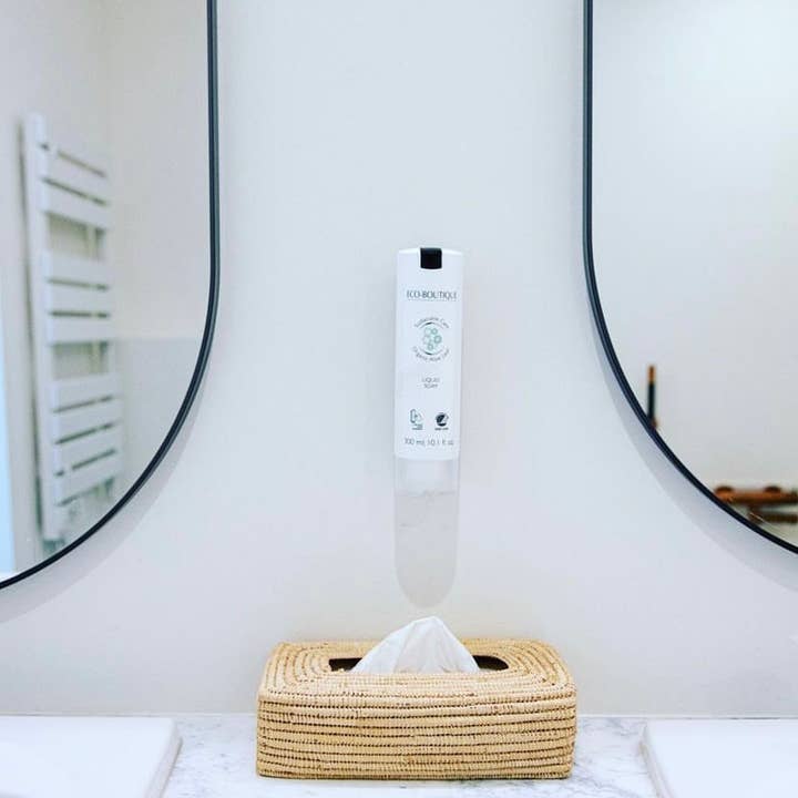 DarKech - Wholesale Decorative Box - Handwoven Rattan Tissue Box Cover – Natural Boho Decor4