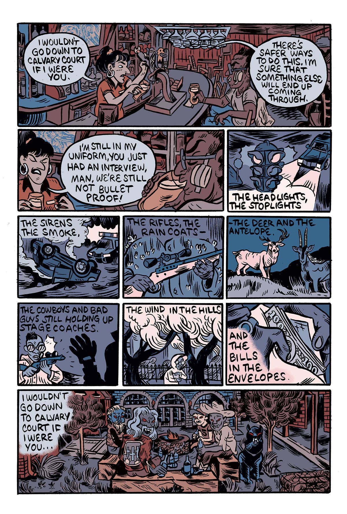 Neighborhood Comics - Wholesale Comic Book - All These Perfect Crosses Comic Book3