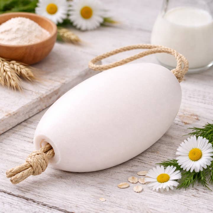 Savon français rotatif mural au lait d’ânesse pour la vente par French Soap Wholesale