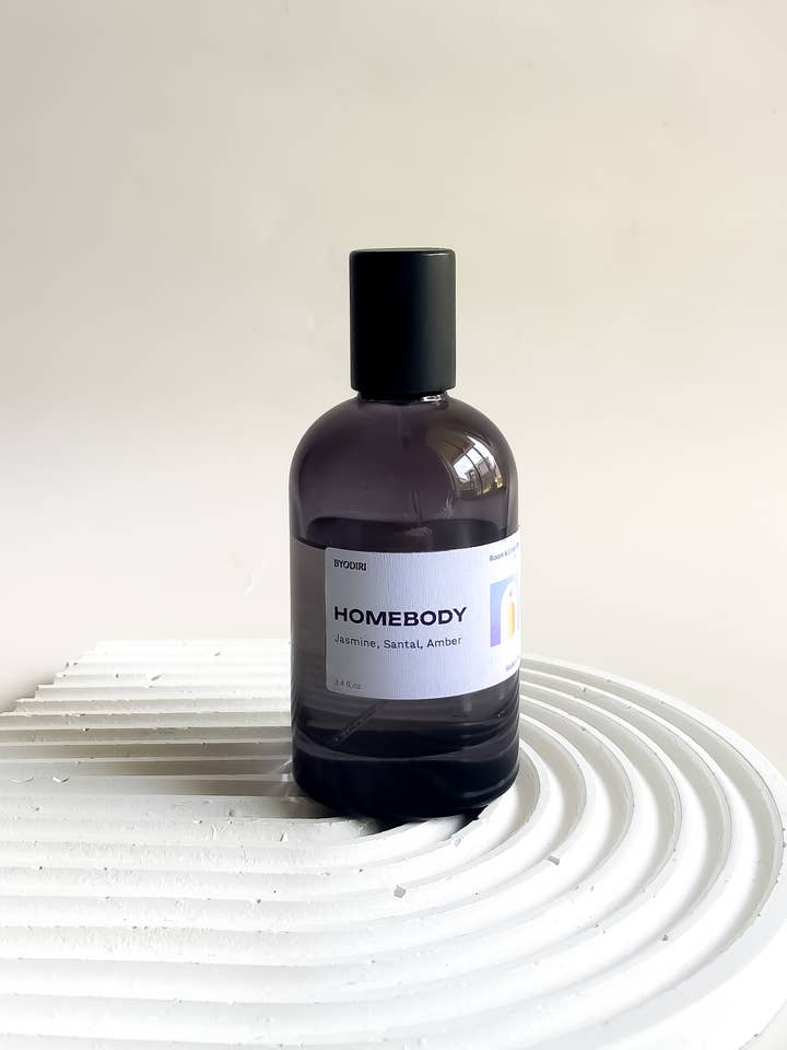 Jasmine Santal + Amber Room & Linen Spray (Homebody) 3.2oz for wholesale by By Odiri