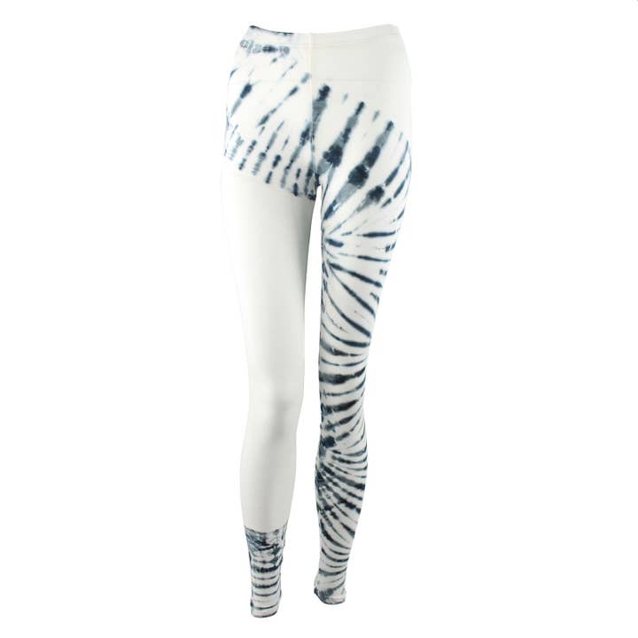 Leggings - Batik - Tread - cream - black-grey for wholesale by Tribal Trade GmbH