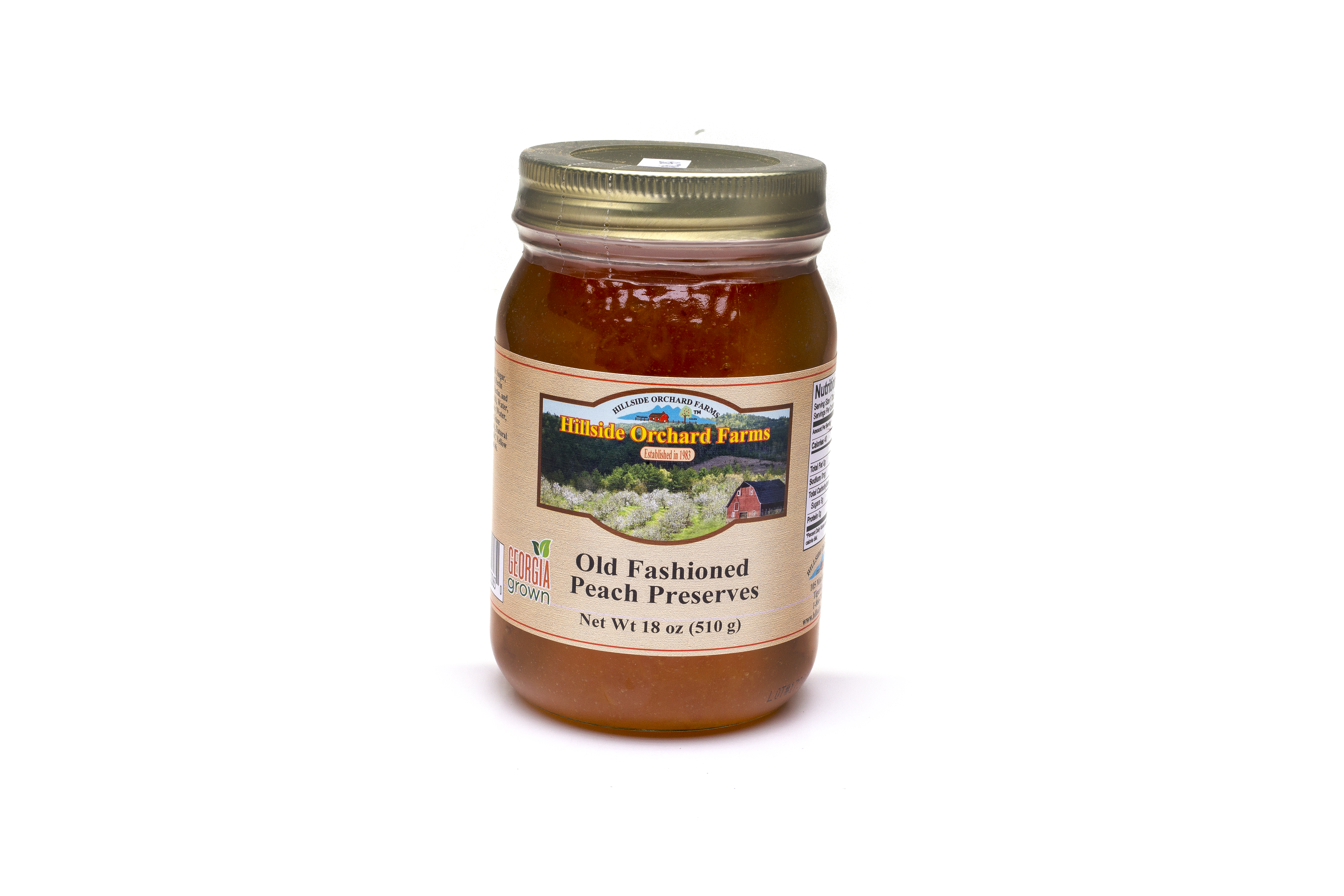 Hillside Orchard Farms - Wholesale Preserves - Old Fashioned Peach Preserves1